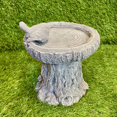 Concrete bird bath outdoor - concrete,