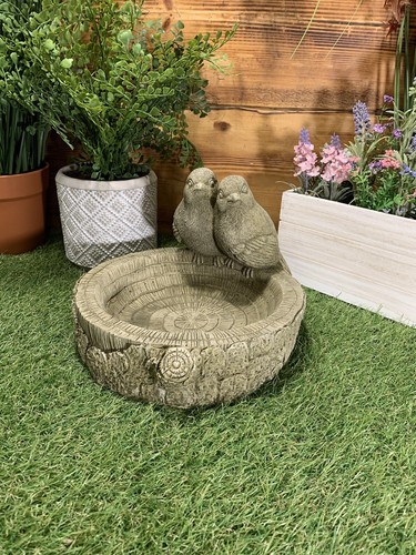 Stone garden pair - stone,