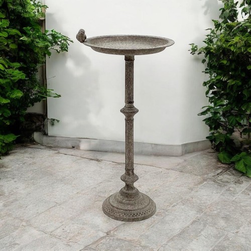 64cm cast metal elegant - metal, bird
