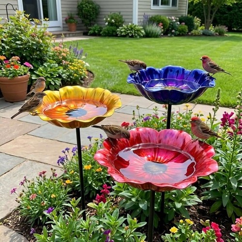 Weather resistant bird bath - weather,