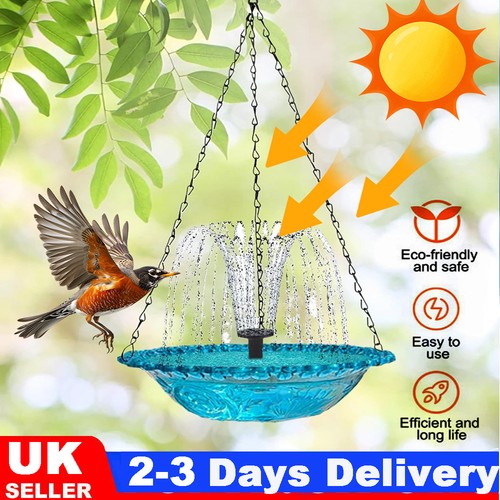 Solar hanging bird feeder - hanging, /