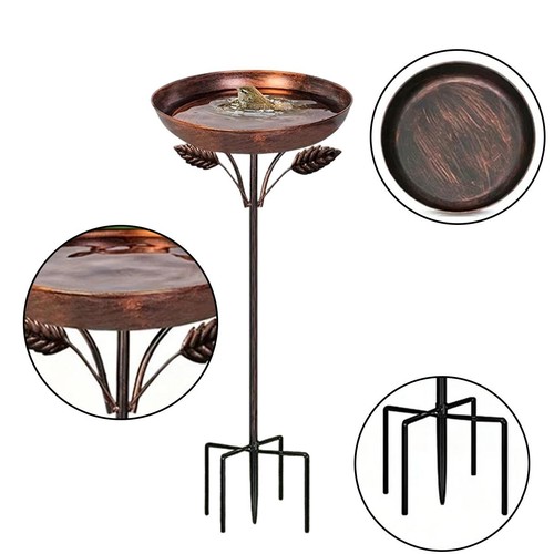 Patio garden bird bath retro - garden,