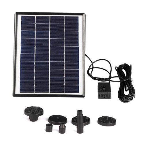 Solar power fountain - 5w, pump