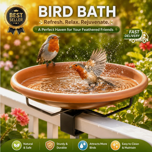 Pure copper bird bath - 99.9%,